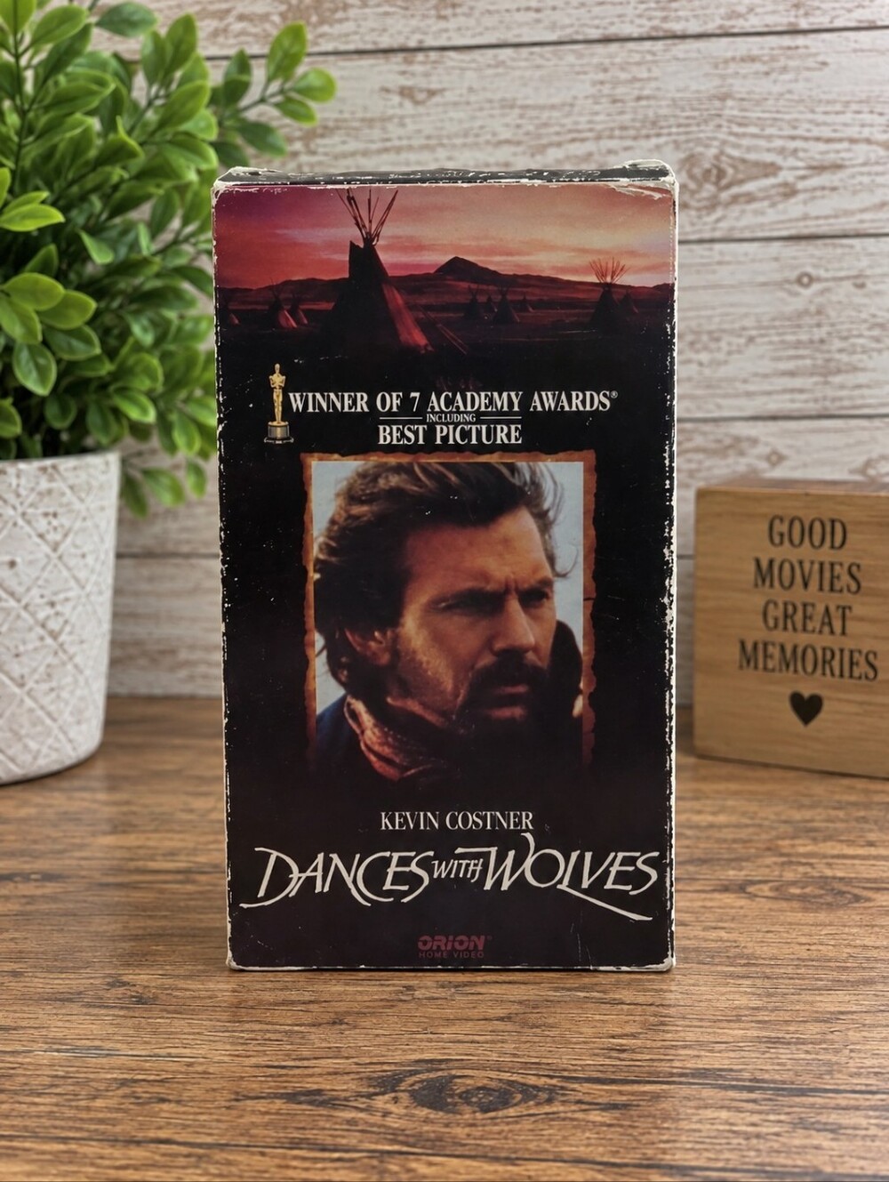 Dances With Wolves1990 Western/Drama VHR movie